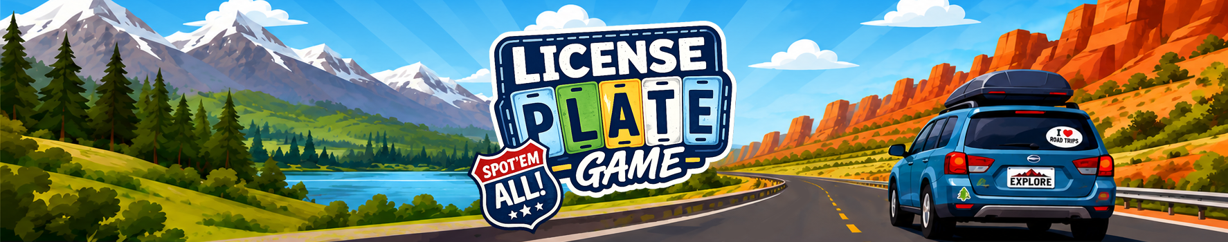 License Plate Game - Play now