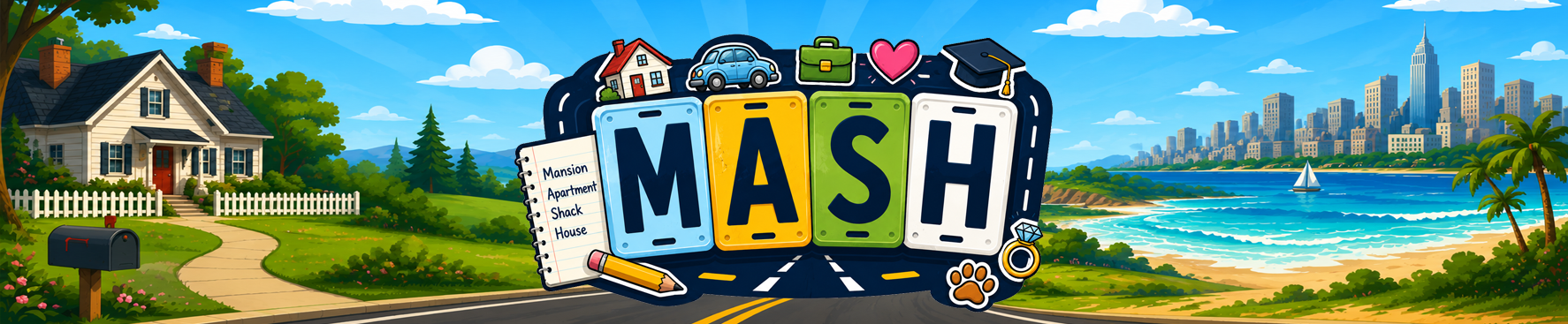 MASH Game - Play now